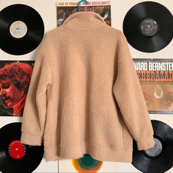 Urban Outfitters Jackets & Coats | Oversized Fluffy Teddy Bear Jacket | Poshmark